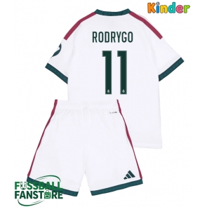 Real Madrid Rodrygo Goes #11 Replik Heimtrikot Kinder 2026-27 Kurzarm (+ Kurze Hosen)